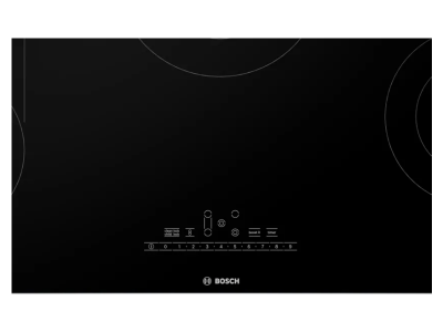 36" Bosch 800 Series Cooktop in Black Surface Mount Without Frame - NET8669UC