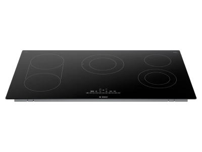 36" Bosch 800 Series Cooktop in Black Surface Mount Without Frame - NET8669UC