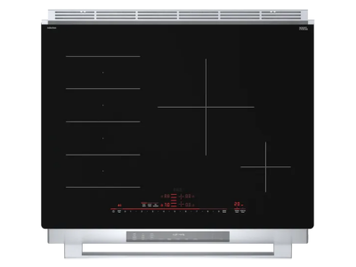 30" Bosch Benchmark Induction Slide-in Range in Stainless Steel - HIIP057C