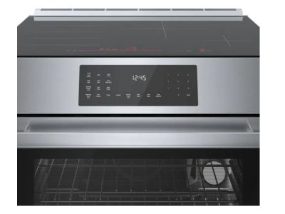 30" Bosch Benchmark Induction Slide-in Range in Stainless Steel - HIIP057C