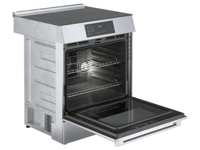 30" Bosch Benchmark Induction Slide-in Range in Stainless Steel - HIIP057C
