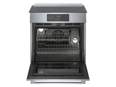 30" Bosch 800 Series Induction Slide-in Range in Stainless Steel - HII8057C