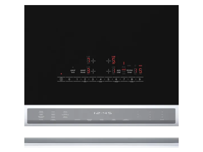 30" Bosch 800 Series Induction Slide-in Range in Stainless Steel - HII8057C