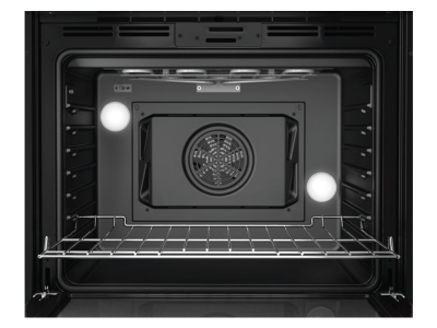 30" Bosch 4.6 Cu. Ft. 800 Series Single Wall Oven In Black Stainless Steel - HBL8443UC
