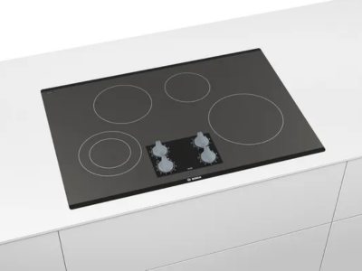 30" Bosch 500 Series Black Frameless Electric Cooktop - NEM5066UC