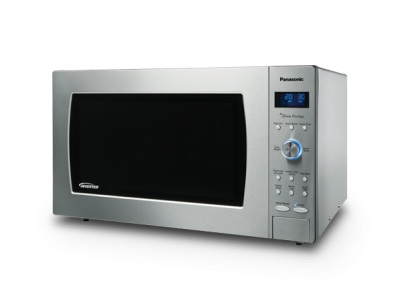 24" Panasonic Genius Prestige Microwave with Cyclonic Inverter Technology - NNSD986SC