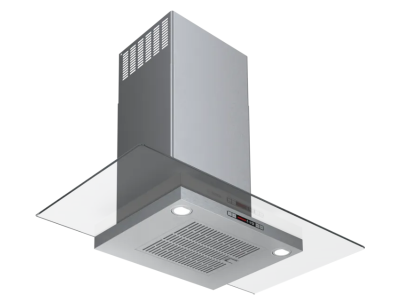 36" Bosch Benchmark Glass Canopy Chimney Hood Stainless Steel - HCG56651UC