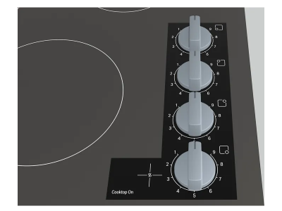 23" Bosch 500 Series Electric Cooktop With Black Frameless - NEM5466UC