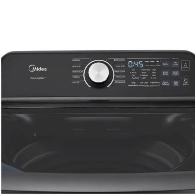 27" Midea 5.1 Cu. Ft. Smart Agitator Washer - MLTW51A2BGG