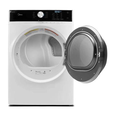 27" Midea 8.0 Cu. Ft. Front Load Dryer - MLE52N4AWW