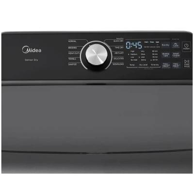 27" Midea 7.0 Cu. Ft. Smart Tumble Dryer - MLTE52M2BGG