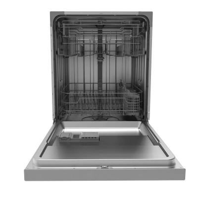 24" Midea Pocket Handle Dishwasher With Wi-Fi - MDF24P1AST