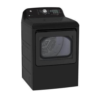 27" GE 7.4 Cu. Ft. Top Load Electric Dryer in Diamond Grey - GTD68EBMRDG