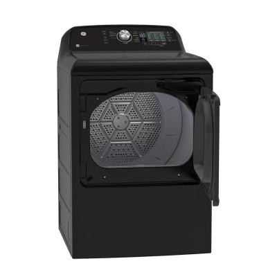 27" GE 7.4 Cu. Ft. Top Load Electric Dryer in Diamond Grey - GTD68EBMRDG