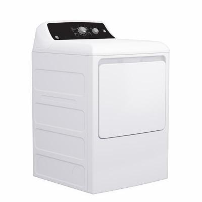 27" GE 6.2 Cu. Ft. Top Load Electric Dryer with SaniFresh Cycle White - GTX34EBMRWS