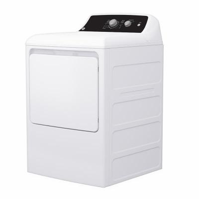 27" GE 6.2 Cu. Ft. Top Load Electric Dryer with SaniFresh Cycle White - GTX34EBMRWS