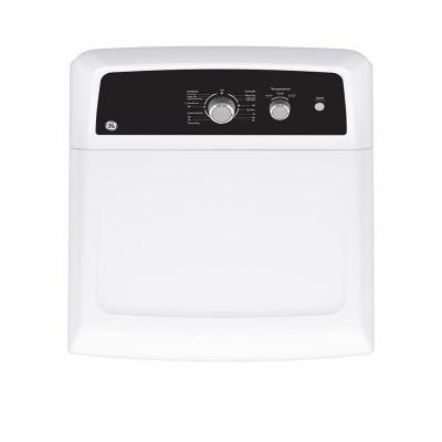 27" GE 6.2 Cu. Ft. Top Load Electric Dryer with SaniFresh Cycle White - GTX34EBMRWS