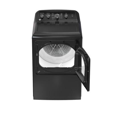 GE 7.2 cu.ft. Top Load Electric Dryer with SaniFresh Cycle Diamond Grey - GTD49EBMRDG