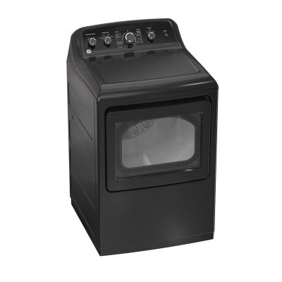 GE 7.2 cu.ft. Top Load Electric Dryer with SaniFresh Cycle Diamond Grey - GTD49EBMRDG