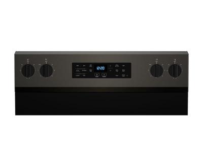 30" Whirlpool 5.3 Cu. Ft. Energy Star Electric Range with Air Cooking Technology No Preheat Air Fry and Air Baking and Self Clean - YWFES5030RV