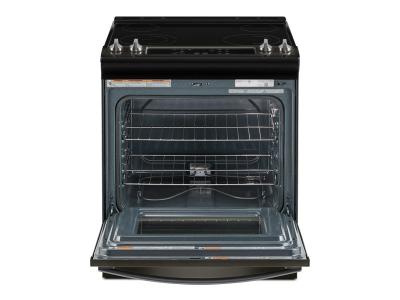30" Whirlpool 4.8 Cu. Ft. Electric Range With Frozen Bake Technology In Black Stainless - YWEE515S0LV
