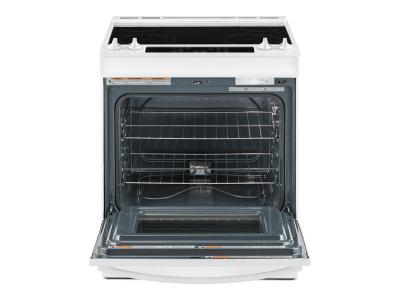 30" Whirlpool 4.8 Cu. Ft. Electric Range With Frozen Bake Technology In White - YWEE515S0LW