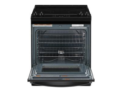 30" Whirlpool 4.8 Cu. Ft. Electric Range With Frozen Bake Technology In Black - YWEE515S0LB