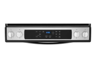 30" Whirlpool 4.8 Cu. Ft. Electric Range With Frozen Bake Technology In Stainless Steel - YWEE515S0LS