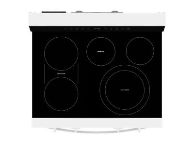 30" Whirlpool 5.3 Cu. Ft. Smart Electric Range with Air Cooking Technology - YWFES7530RW
