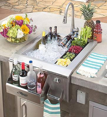 24" Alfresco Versa Sink And Beverage Center - AGBC-24