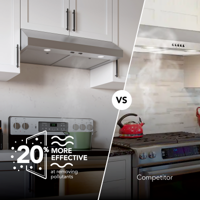 30" Broan Under Cabinet Range Hood in Stainless Steel - GLA1303SS