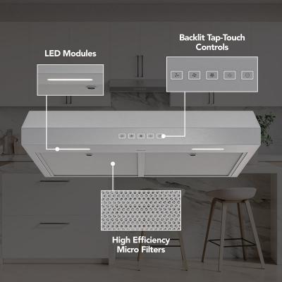 30" Broan Under Cabinet Range Hood in Stainless Steel - GLA2303SS