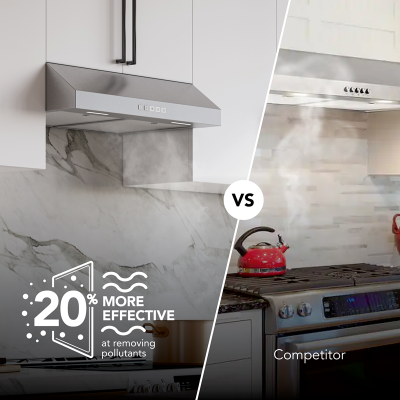 30" Broan Under Cabinet Range Hood in Stainless Steel - GLA2303SS