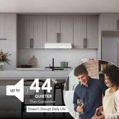 30" Broan Under Cabinet Range Hood in White - GLA2303WW