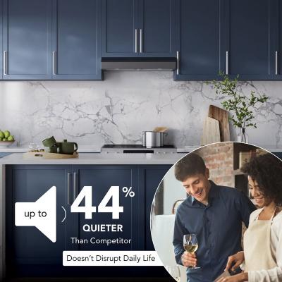 30" Broan Under Cabinet Range Hood in Black Stainless Steel - MTR1303BLS