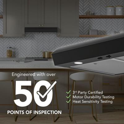 30" Broan Under Cabinet Range Hood in White - MTR2303WW