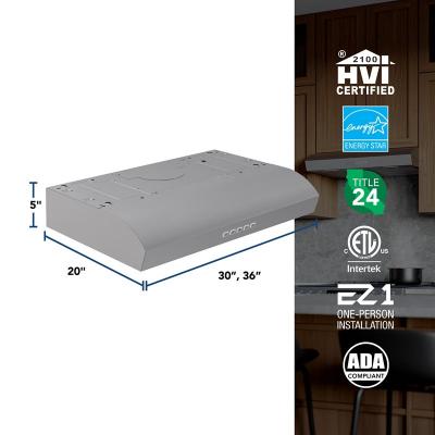 30" Broan Under Cabinet Range Hood in Stainless Steel - MTR2303SS
