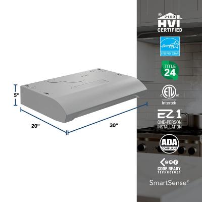 30" Broan ALT3 Series Under Cabinet Range Hood in Stainless Steel - ALT3304SS
