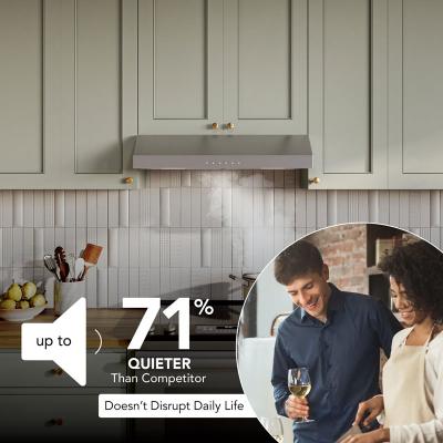 36" Broan Glacier Series Under Cabinet Range Hood in Stainless Steel - GLA3364SS