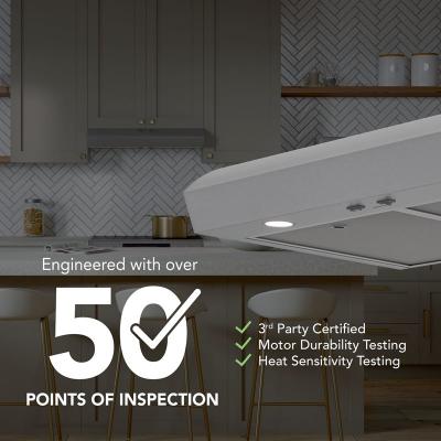 36" Broan Mantra Series Under Cabinet Range Hood in Stainless Steel - MTR1363SS