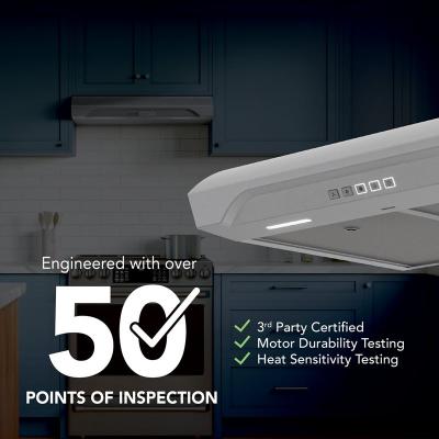 30" Broan ALT2 Series 350 MAX Blower CFM Under-Cabinet Range Hood - ALT2303SS