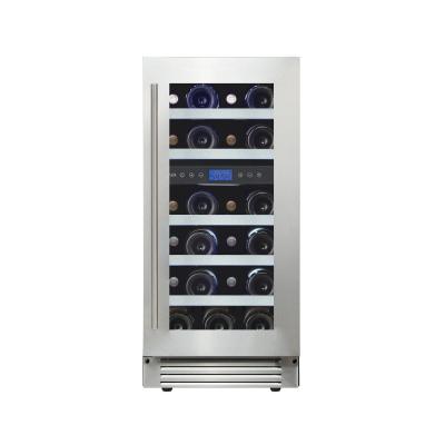 15" Aviva Dual Zone Wine Cellar in Stainless Steel - ABWC232SS