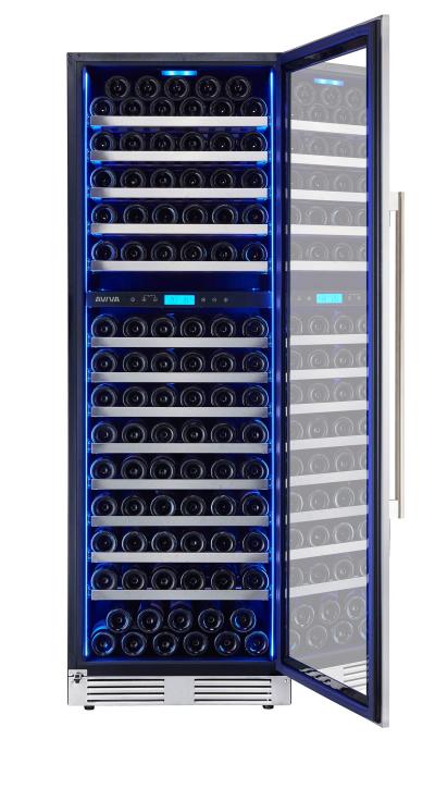 24" Aviva Full Size Dual Zone Wine Cellar - ABWC1622SS