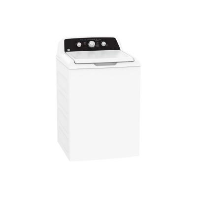27" GE 4.4 Cu Ft. Top Load Washer in White - GTW334BMRWS