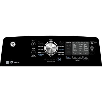 27" GE 5.3 Cu. Ft. Top Load Washer in Diamond Grey - GTW681BMRDG