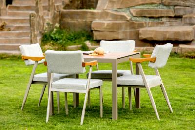 Fig & Cherry Powder Coated Aluminum Table - Palma Table