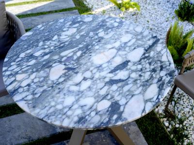 Fig & Cherry Powder Coated Aluminum Table - Aruba Table