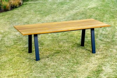 Fig & Cherry Powder-Coated Aluminum Table - Dakota Table