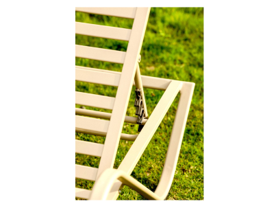 Fig & Cherry Simple and Sleek Outdoor Lounger - Olympos lounger