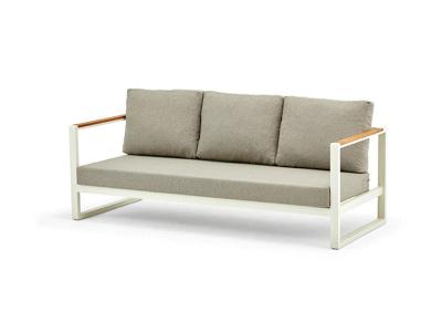 Fig & Cherry Modern 3 Seater Outdoor Sofa - Lewes 3-Seater Sofa